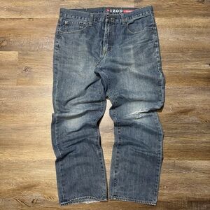 Baggy Faded Mens Jeans